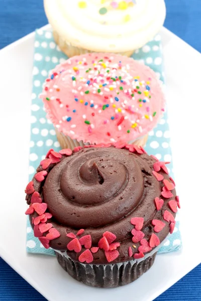 Diverse cupcakes - Stock-foto