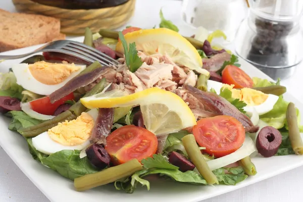 Nicoise salat - Stock-foto