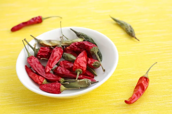 stock image Dried red chilies