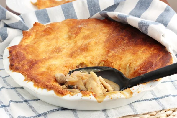 Homemade Chicken Pie Royalty Free Stock Images