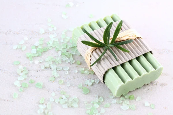 stock image Soap with natural ingredients