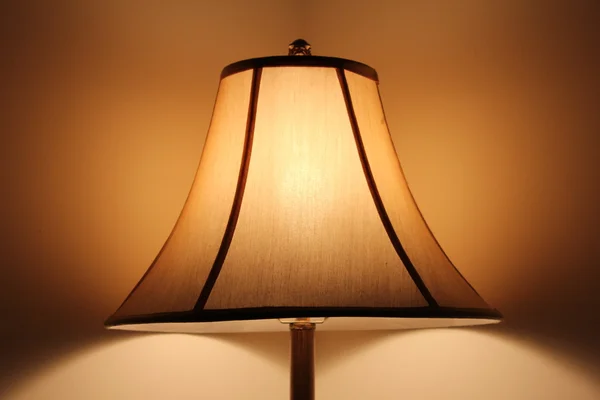 Soft Glowing Lampshade — Stock Photo, Image