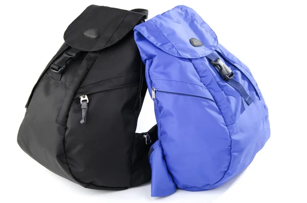 Dwa nowoczesne plecaki — Zdjęcie stockowe