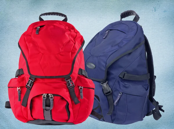 Två moderna ryggsäckar — Stockfoto