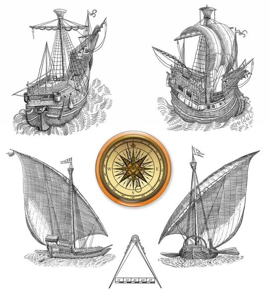 Παλιό χάρτη πειρατής — Φωτογραφία Αρχείου