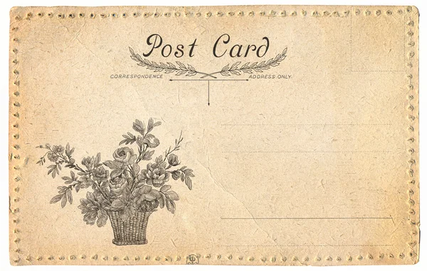 Alte Postkarte — Stockfoto