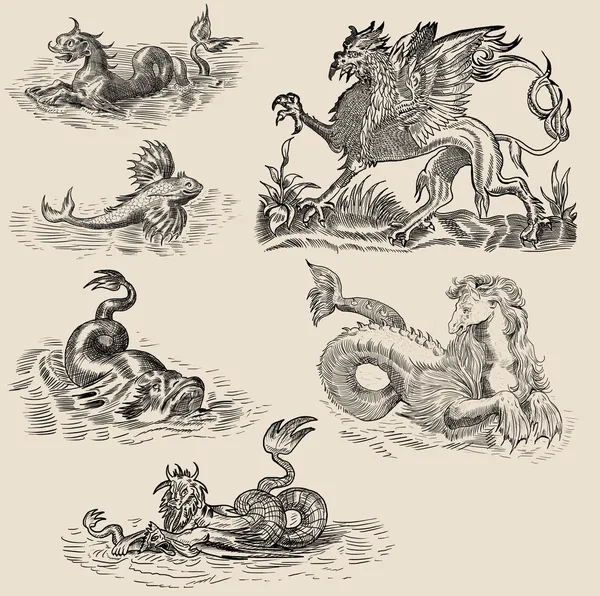 Monsters illustration — Stock Photo, Image