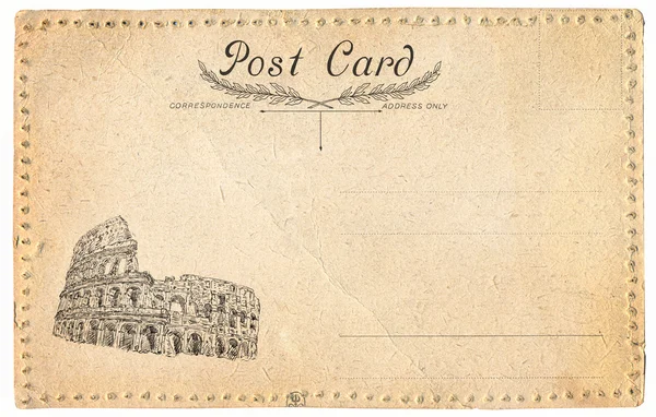 Tarjeta postal antigua —  Fotos de Stock