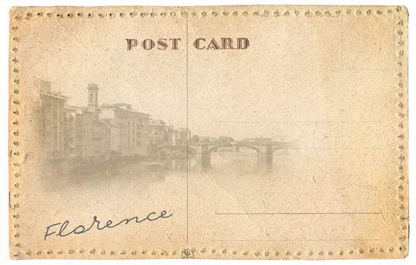 Stará pohlednice — Stock fotografie