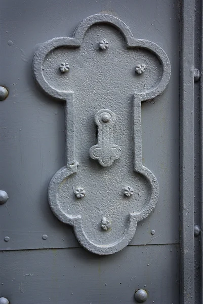古いドアのクローズ アップ — ストック写真