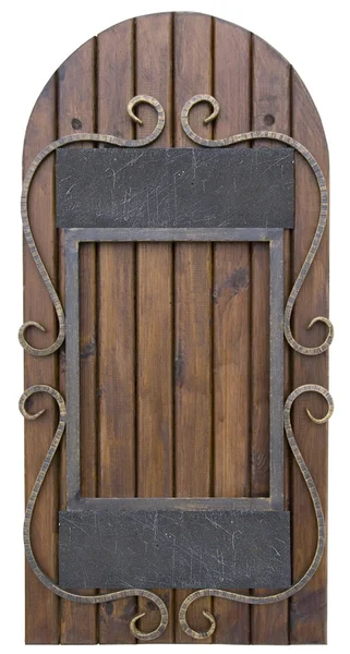 Tablet de madeira velha — Fotografia de Stock