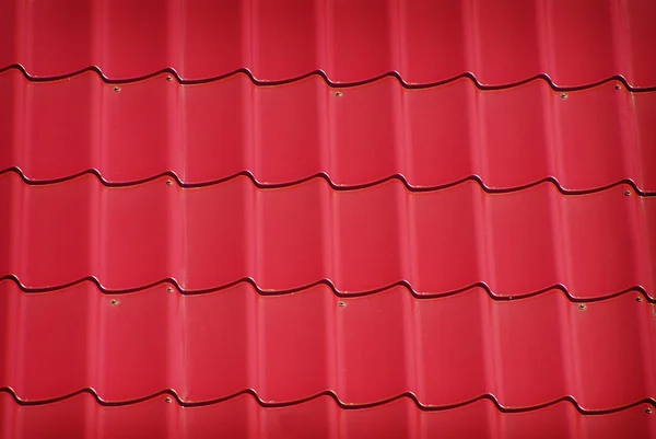 红色屋顶 — 图库照片