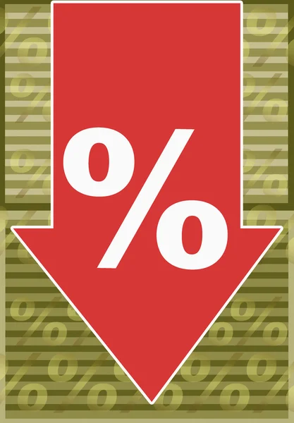 Sale percents — Stock Photo, Image