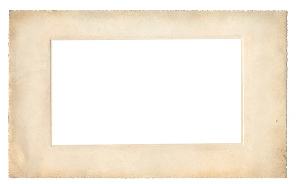 Eski kağıt çerçeve arka plan — Stok fotoğraf