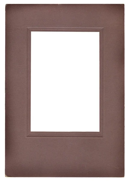 Old paper frame background — Stock Photo, Image