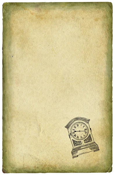 Ilustracja zegar — Zdjęcie stockowe