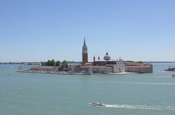 Blick auf die Insel San Giorgio, Venedig, Italien — Stockfoto