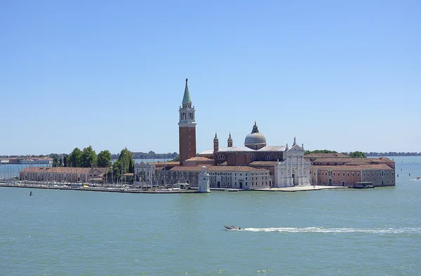 มุมมองของเกาะ San Giorgio, เวนิส, อิตาลี — ภาพถ่ายสต็อก