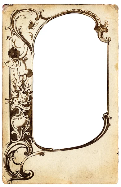 Frame paper background — Stock Photo, Image