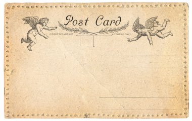 Old postcard clipart