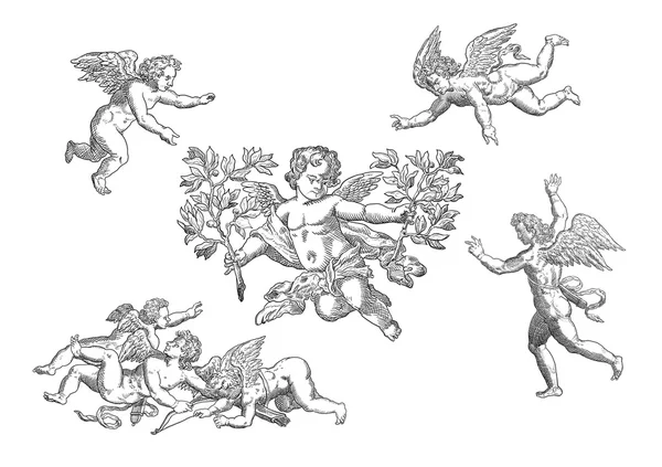 Angels illustration — Stock Photo, Image