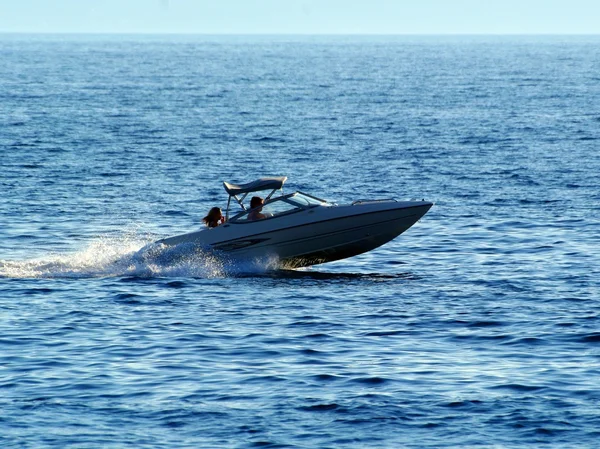 stock image Small fast boat