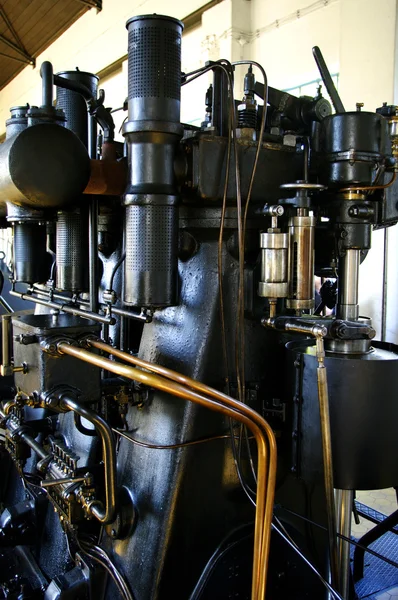 stock image Diesel engine working over 80 years