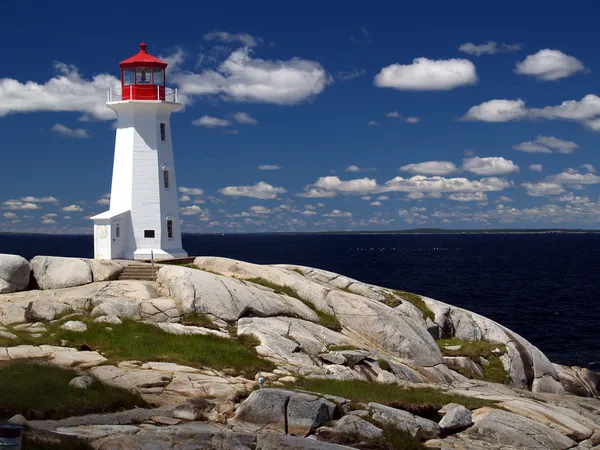 Peggy's Cove Lighthouse — Stock Photo, Image