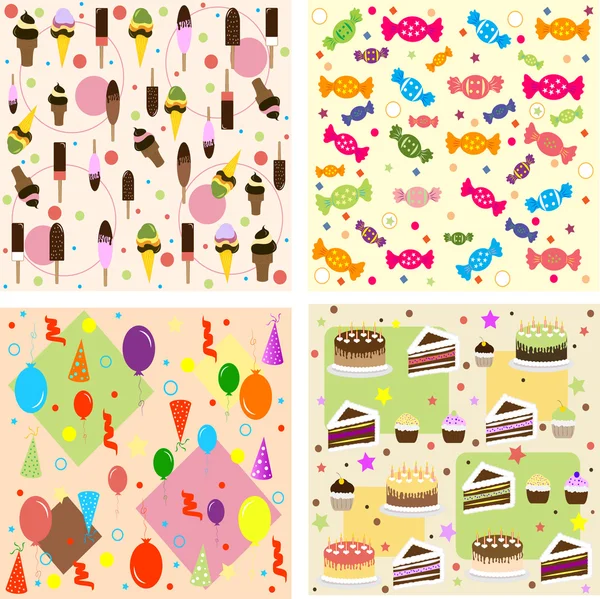 stock vector Celebration patterns