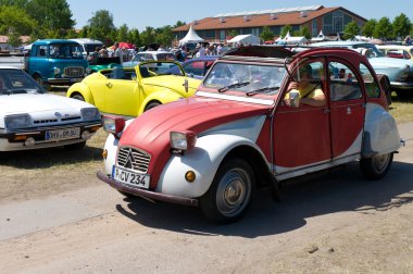 PAAREN IM GLIEN, GERMANY - MAY 26: Auto Citroen 2CV, 