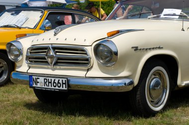 PAAREN IM GLIEN, GERMANY - MAY 26: Cars Borgward Isabella, 