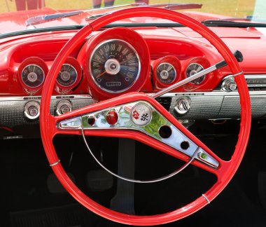 PAAREN IM GLIEN, GERMANY - MAY 26: Cabine Chevrolet Impala Convertible Coupe, 