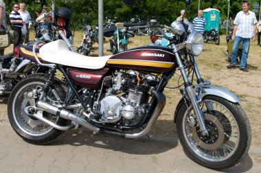 PAAREN IM GLIEN, GERMANY - MAY 26: Motorcycle Kawasaki Z1000, 