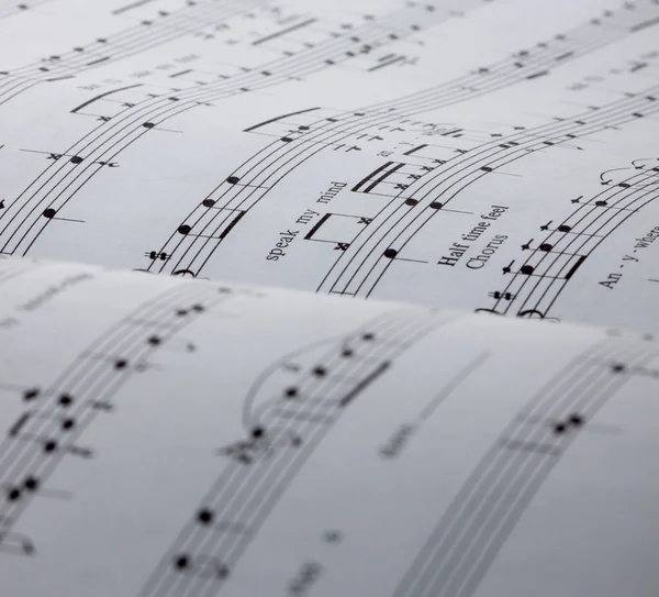 stock image Sheet music background