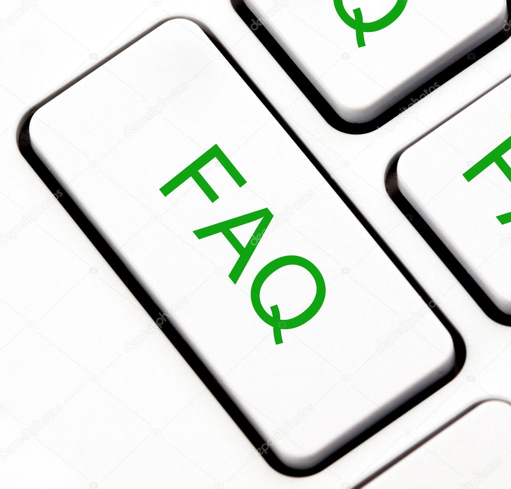FAQ button on keyboard