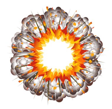 Explosion clipart