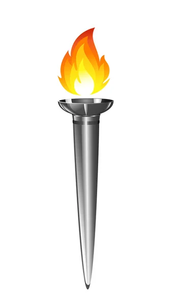Olympic Torch — Stock Vector