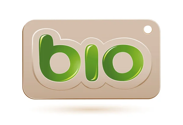 Label bio signe — Image vectorielle