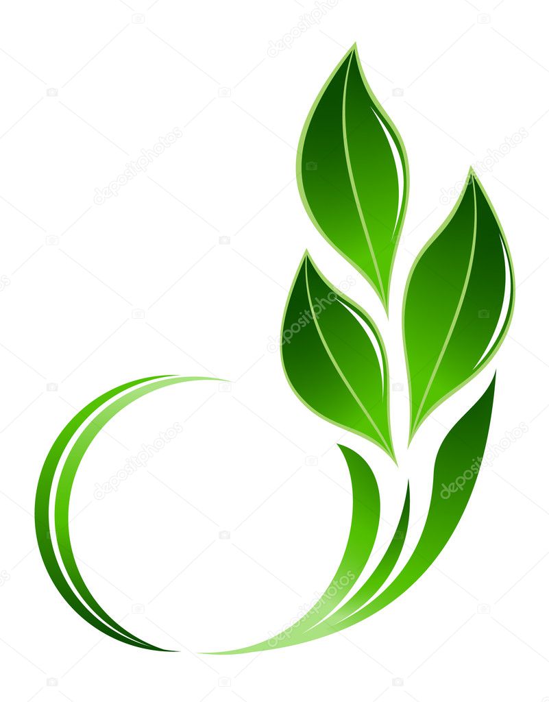 Abstract leafs icon