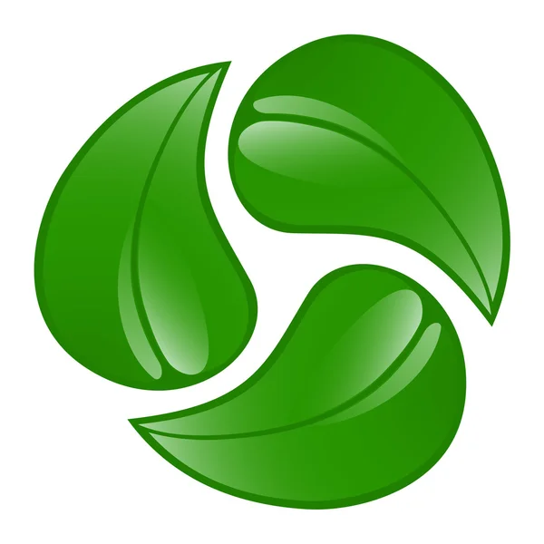 Symbool van grond, plant. vectorillustratie — Stockvector