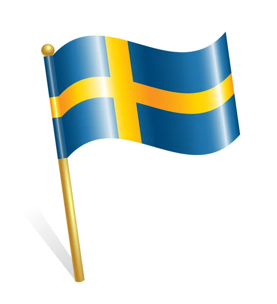 stock vector Sweden Country flag