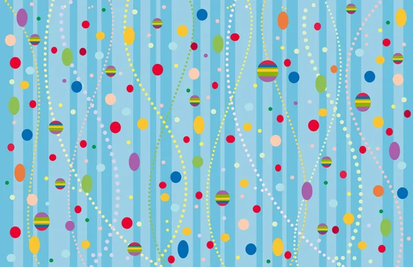 Kolorowy konfetti tło. Ilustracja wektorowa — Wektor stockowy