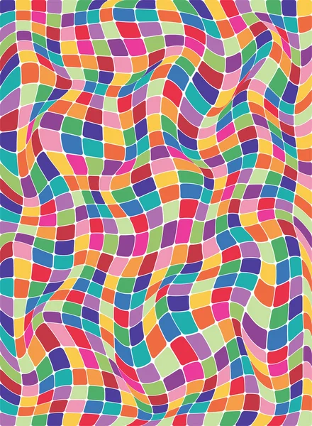 Fundo mosaico colorido. Ilustração vetorial — Vetor de Stock