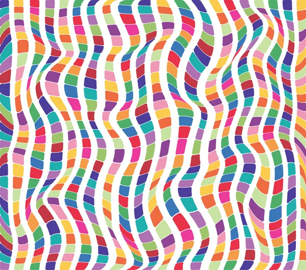Farverig mosaik baggrund. Vektorillustration – Stock-vektor