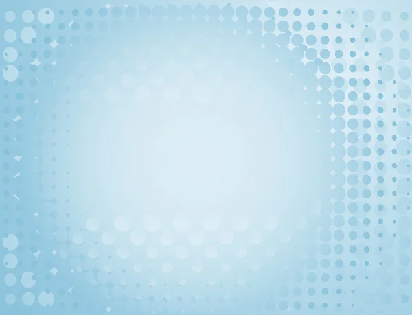 Gefleckter Hintergrund in blau. Vektor-Illustration — Stockvektor