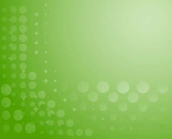Gefleckter Hintergrund in grün. Vektor-Illustration — Stockvektor