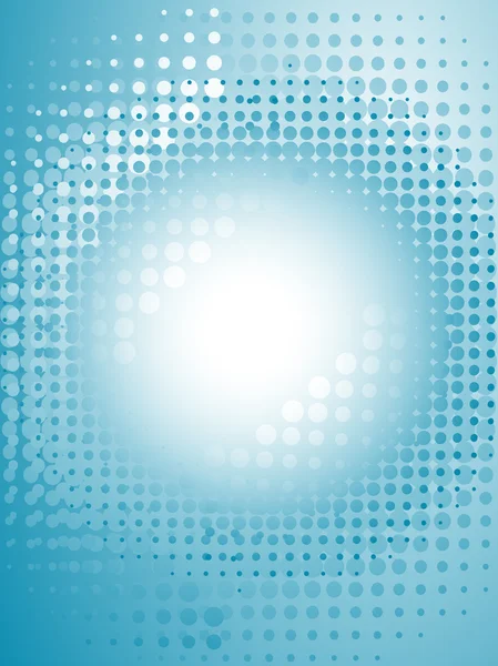Gefleckter Hintergrund in blau. Vektor-Illustration — Stockvektor