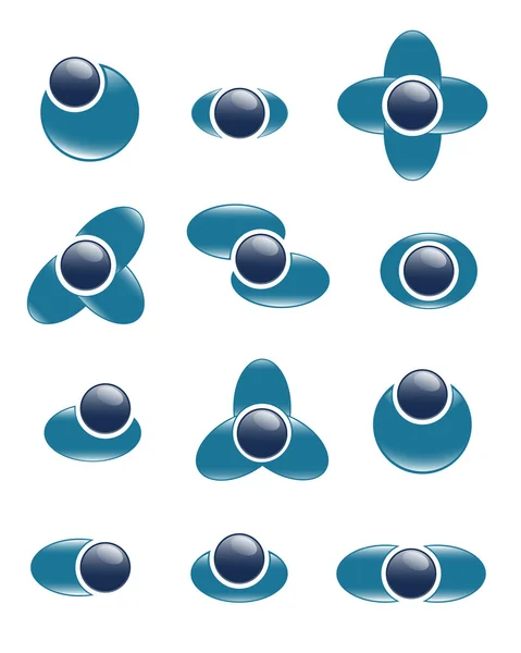 Set van pictogrammen. vectorillustratie — Stockvector