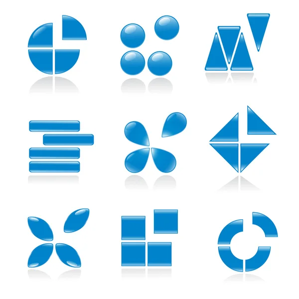 Set van pictogrammen. vectorillustratie — Stockvector