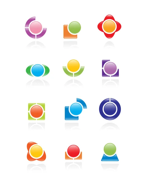 Set of logos. Vector-Illustration — Stock Vector